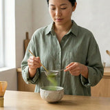 Edelstahl Matcha Sieb