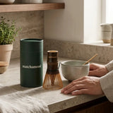 Matcha Besen aus dunklem Bambus
