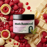 Flavored Matcha White Chocolate Raspberry